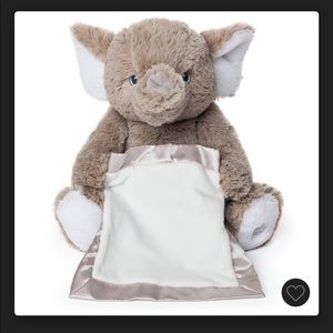 NWT GUND Peek A Boo Elephant Interactive Toy